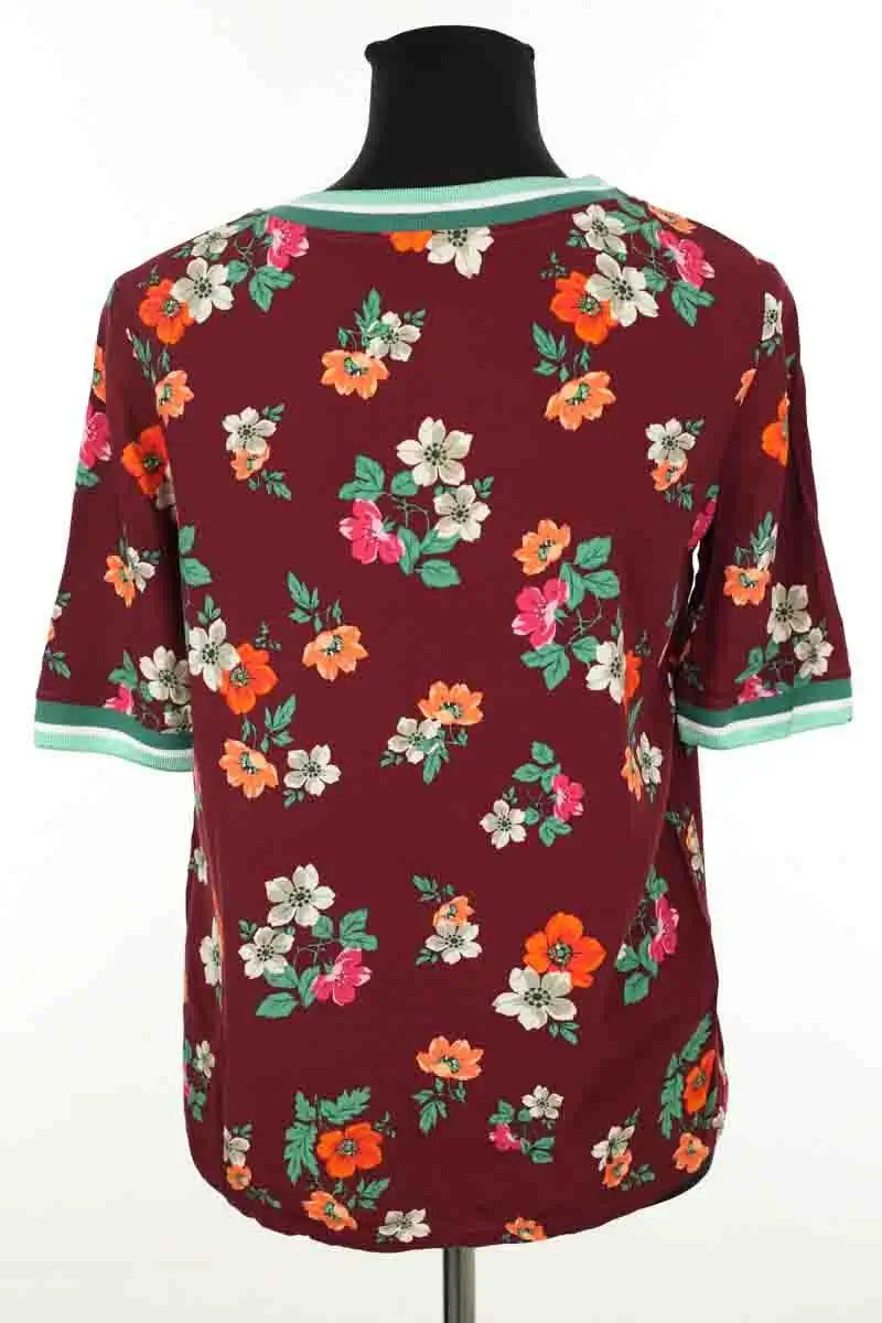 Top Maje Bordeaux en Viscose