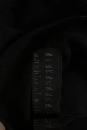 Top Maje Noir en Coton