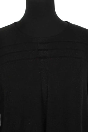 Top Maje Noir en Laine