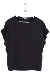 Top Maje Noir en Synthétique, taille M - Seconde Main