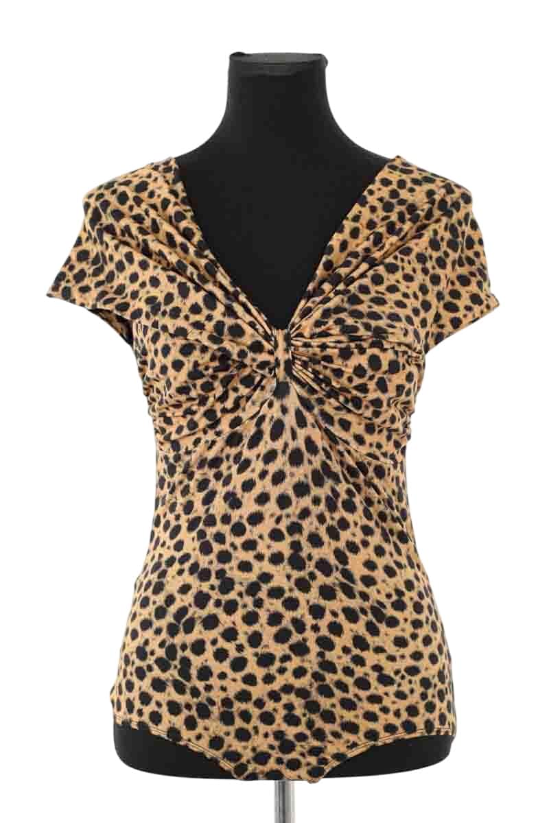 Top Make My Lemonade Marron en Coton, taille M - Seconde Main
