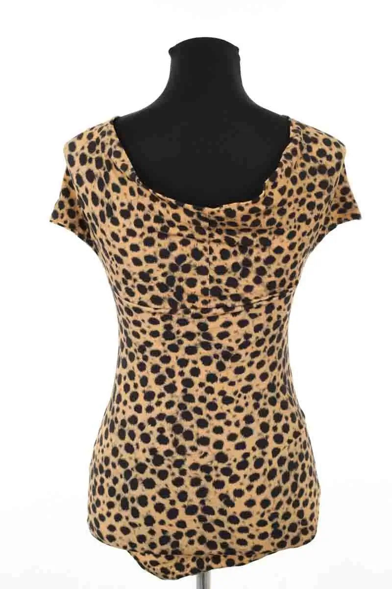 Top Make My Lemonade Marron en Coton