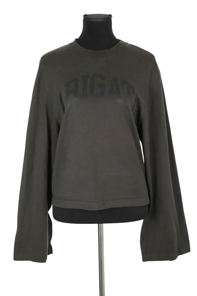 Top manches longues Axel Arigato Gris en Coton, taille S - Seconde Main