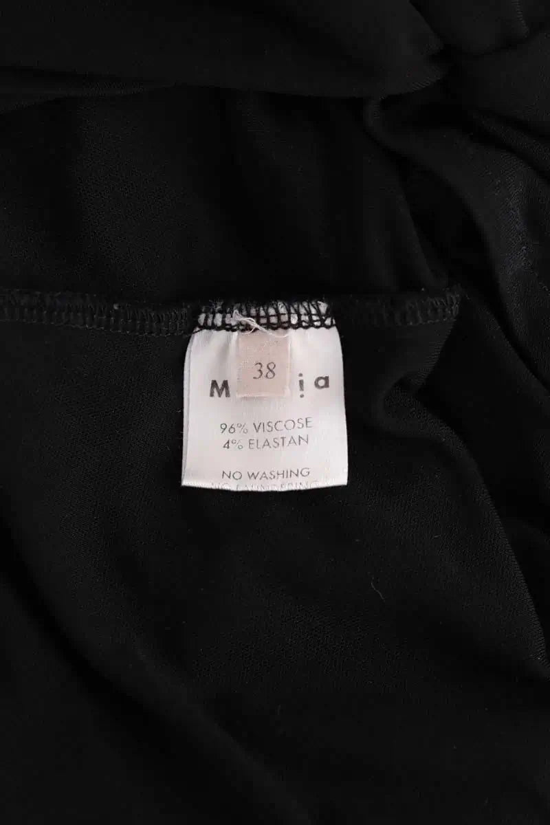 Top Marcia Noir en Viscose