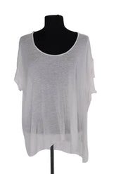 Top Margaux Lonnberg Blanc en Synthétique, taille XS - Seconde Main