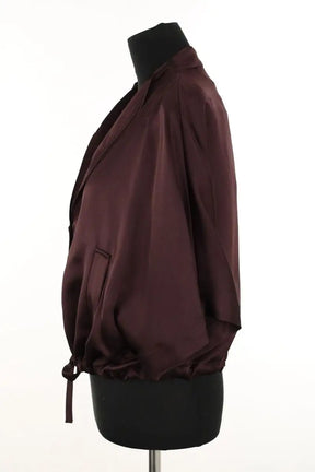 Top Margaux Lonnberg Isha Marron en Viscose