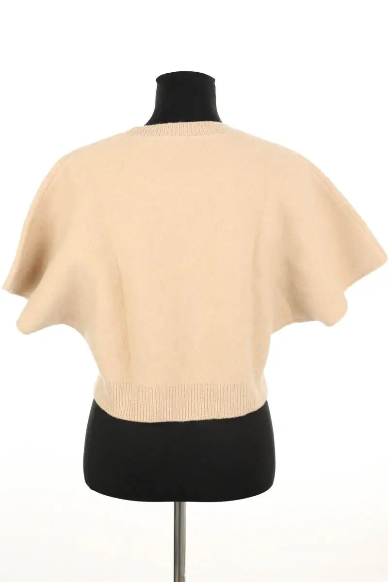Top Margaux Lonnberg Jarvis Beige en Laine