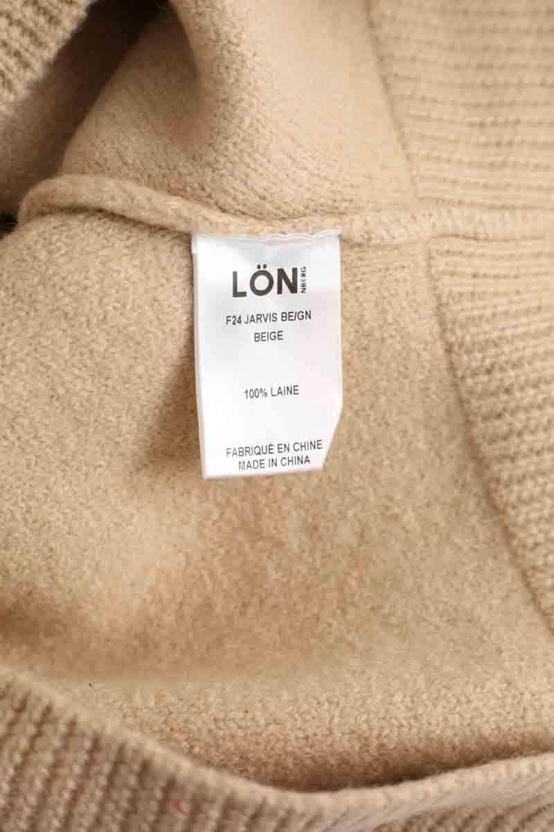 Top Margaux Lonnberg Jarvis Beige en Laine