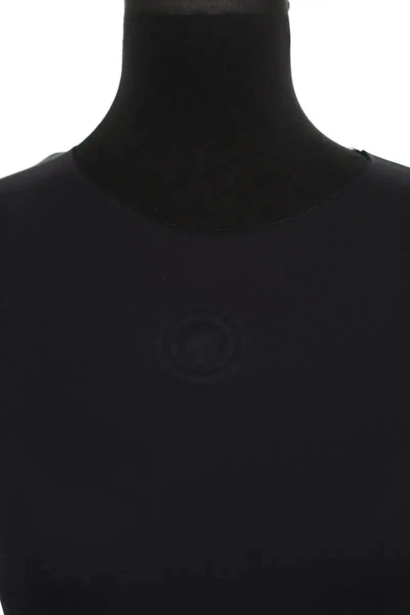 Top Marine Serre Noir en Polyamide