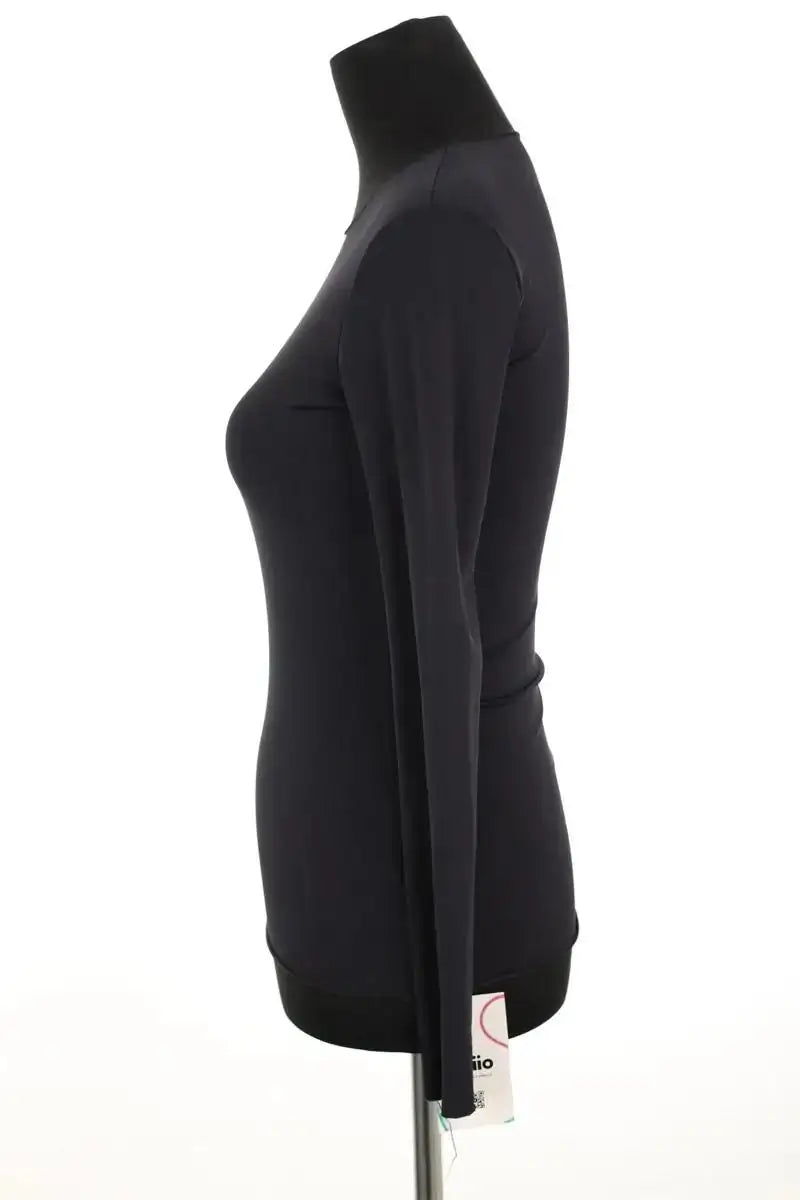 Top Marine Serre Noir en Polyamide