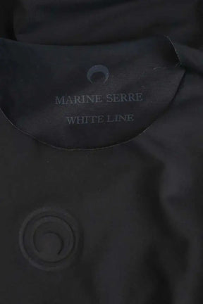 Top Marine Serre Noir en Polyamide