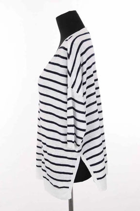 Top Max & Moi Blanc en Lin