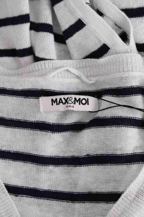 Top Max & Moi Blanc en Lin