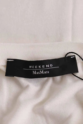 Top Max Mara Ecru en Synthétique