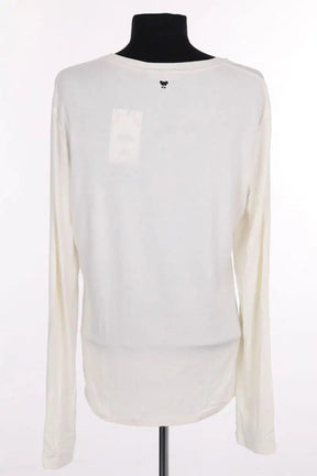 Top Max Mara Ecru en Synthétique