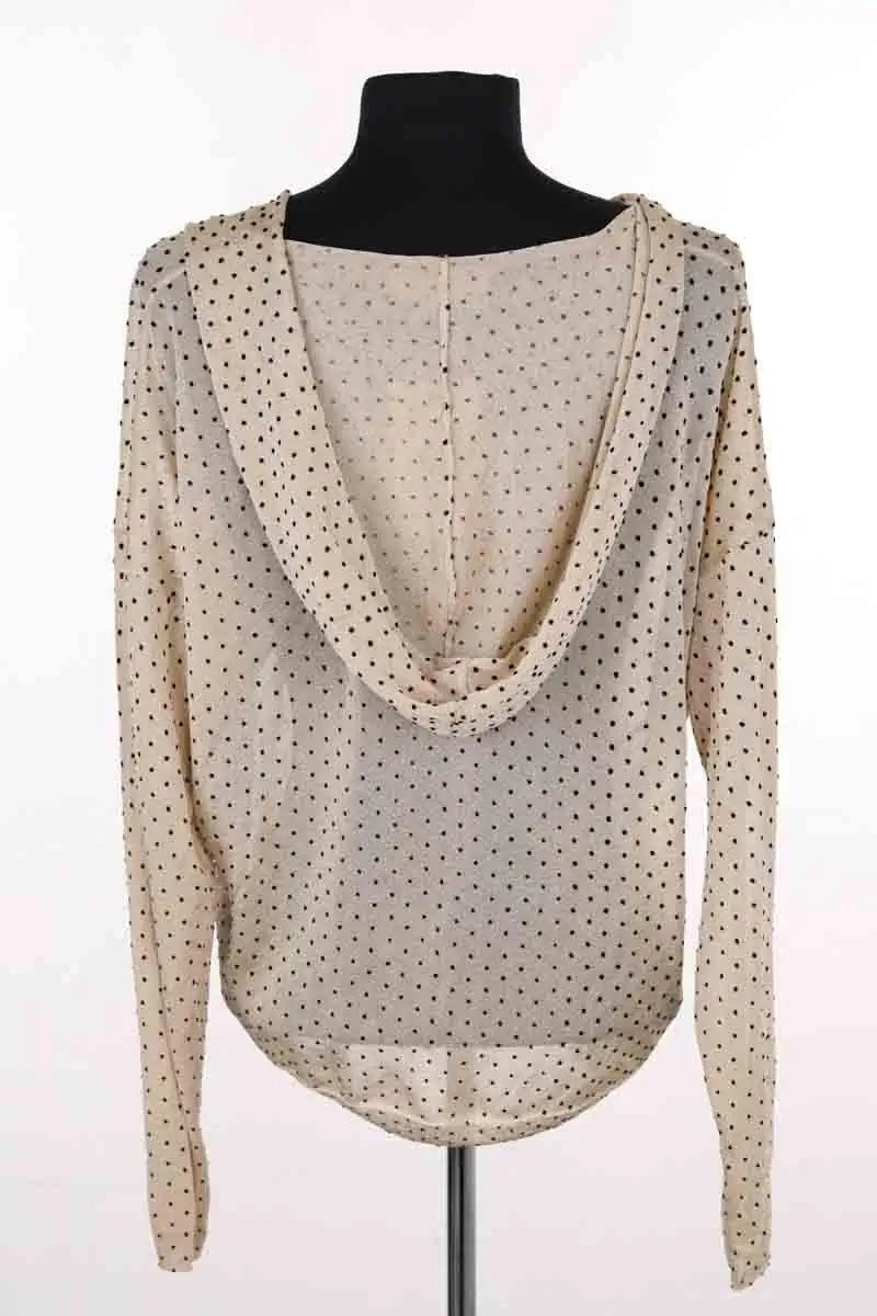 Top Mes Demoiselles Doré en Viscose
