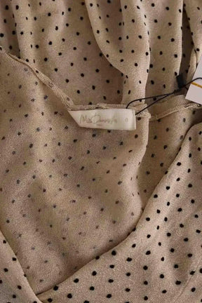 Top Mes Demoiselles Doré en Viscose