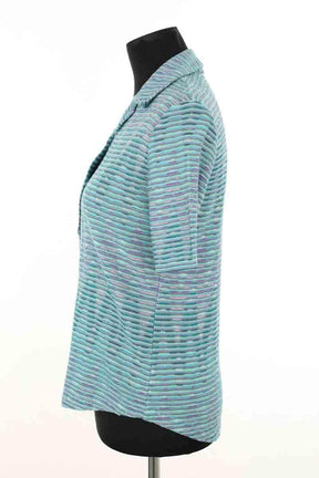 Top Missoni Bleu en Coton