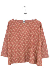Top Missoni Marron en Coton, taille L - Seconde Main