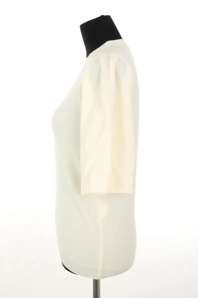 Top Molli Ecru en Laine