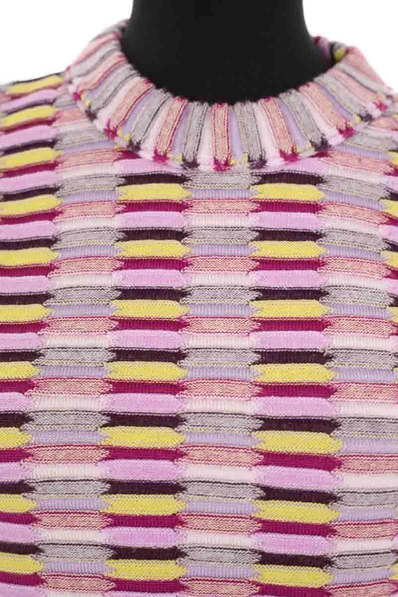 Top Molli Multicolore en Laine