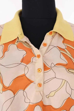 Top Moschino Orange en Coton