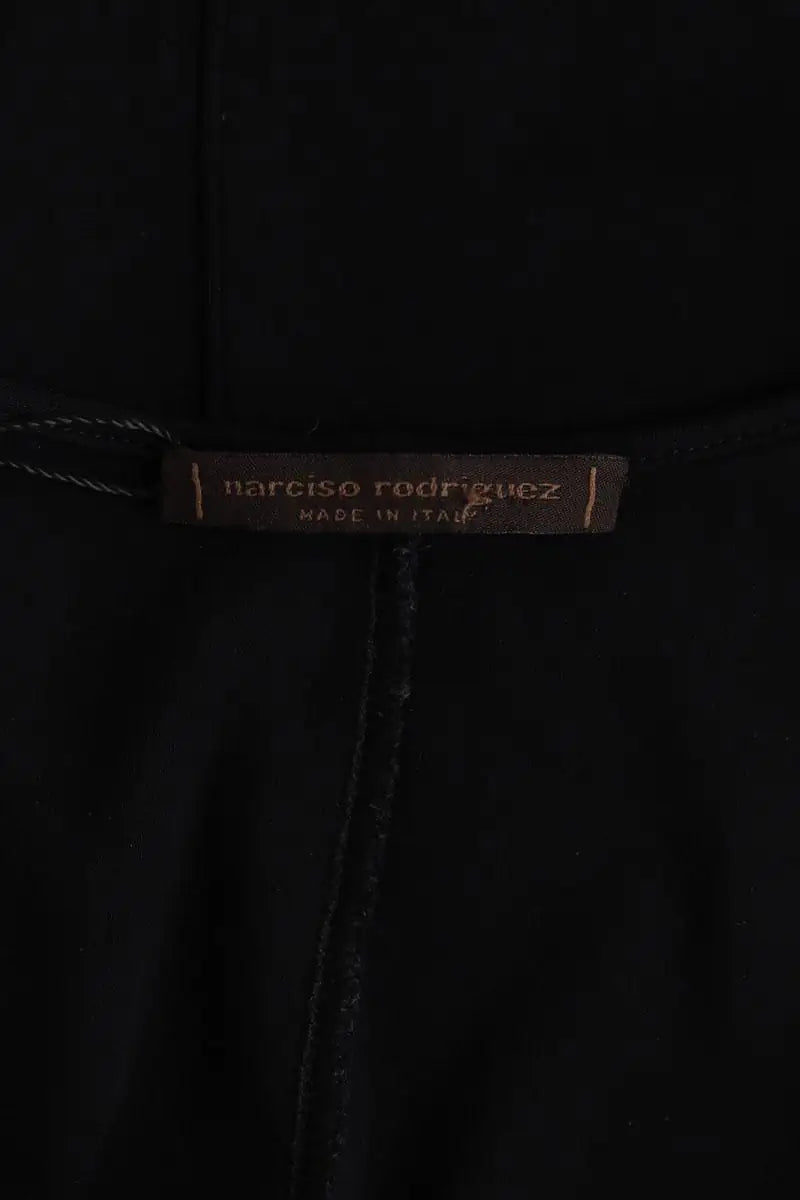 Top Narciso Rodriguez Noir en Coton