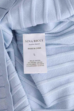Top Nina Ricci Bleu en Synthétique