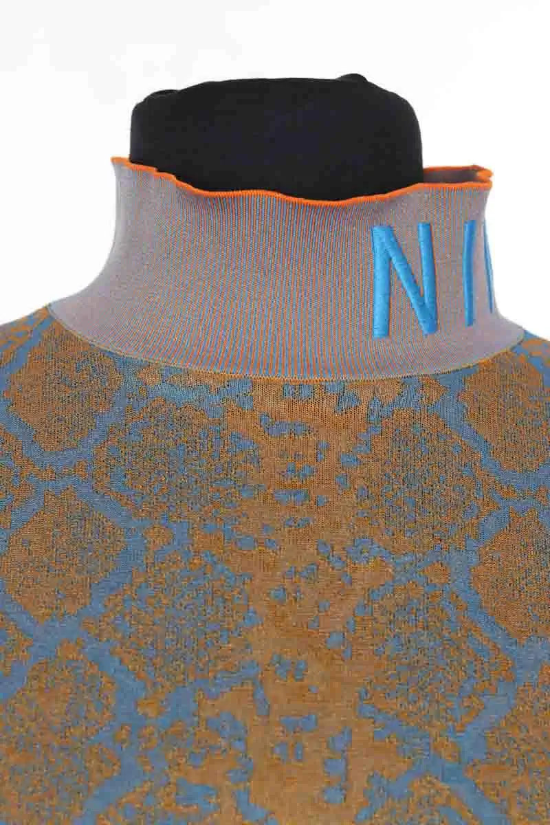 Top Nina Ricci Doré en Synthétique