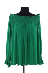Top Norma Kamali Vert en Synthétique, taille S - Seconde Main