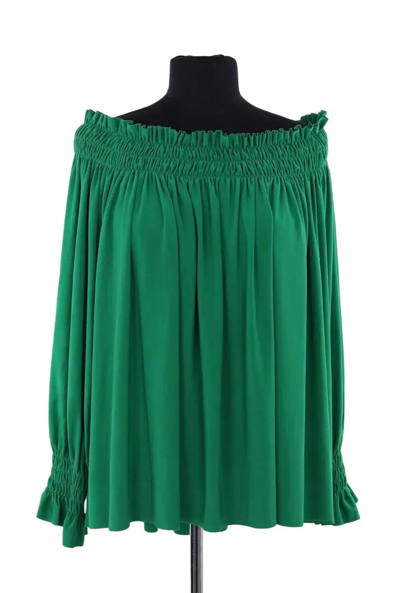 Top Norma Kamali Vert en Synthétique, taille S - Seconde Main