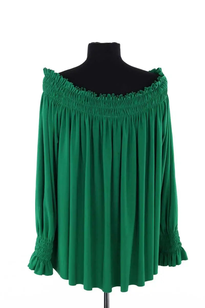 Top Norma Kamali Vert en Synthétique