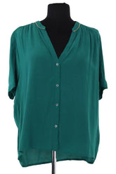 Top Pablo Vert en Viscose, taille XS - Seconde Main