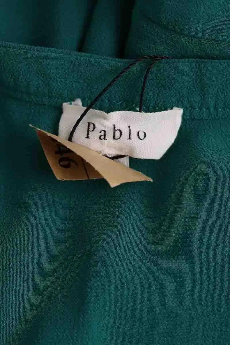 Top Pablo Vert en Viscose