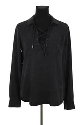 Top Paige Noir en Synthétique, taille S - Seconde Main