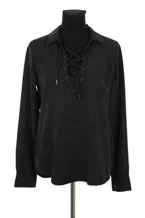 Top Paige Noir en Synthétique, taille S - Seconde Main
