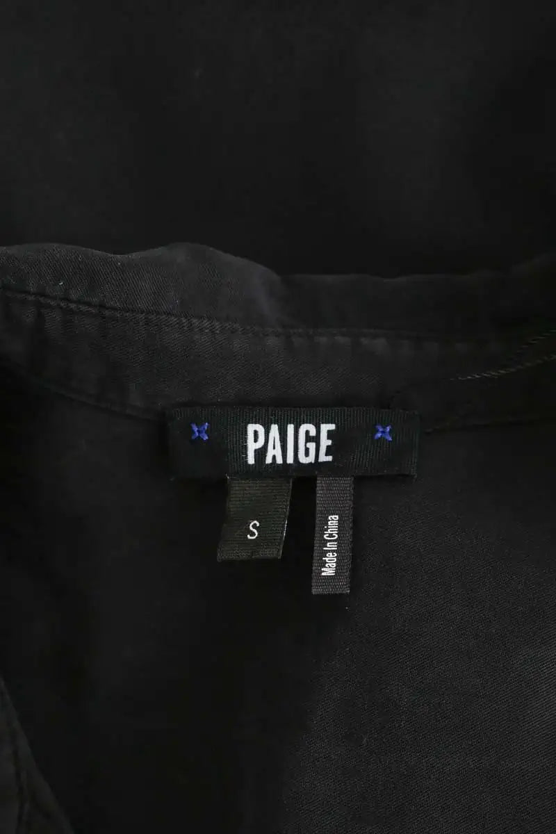 Top Paige Noir en Synthétique