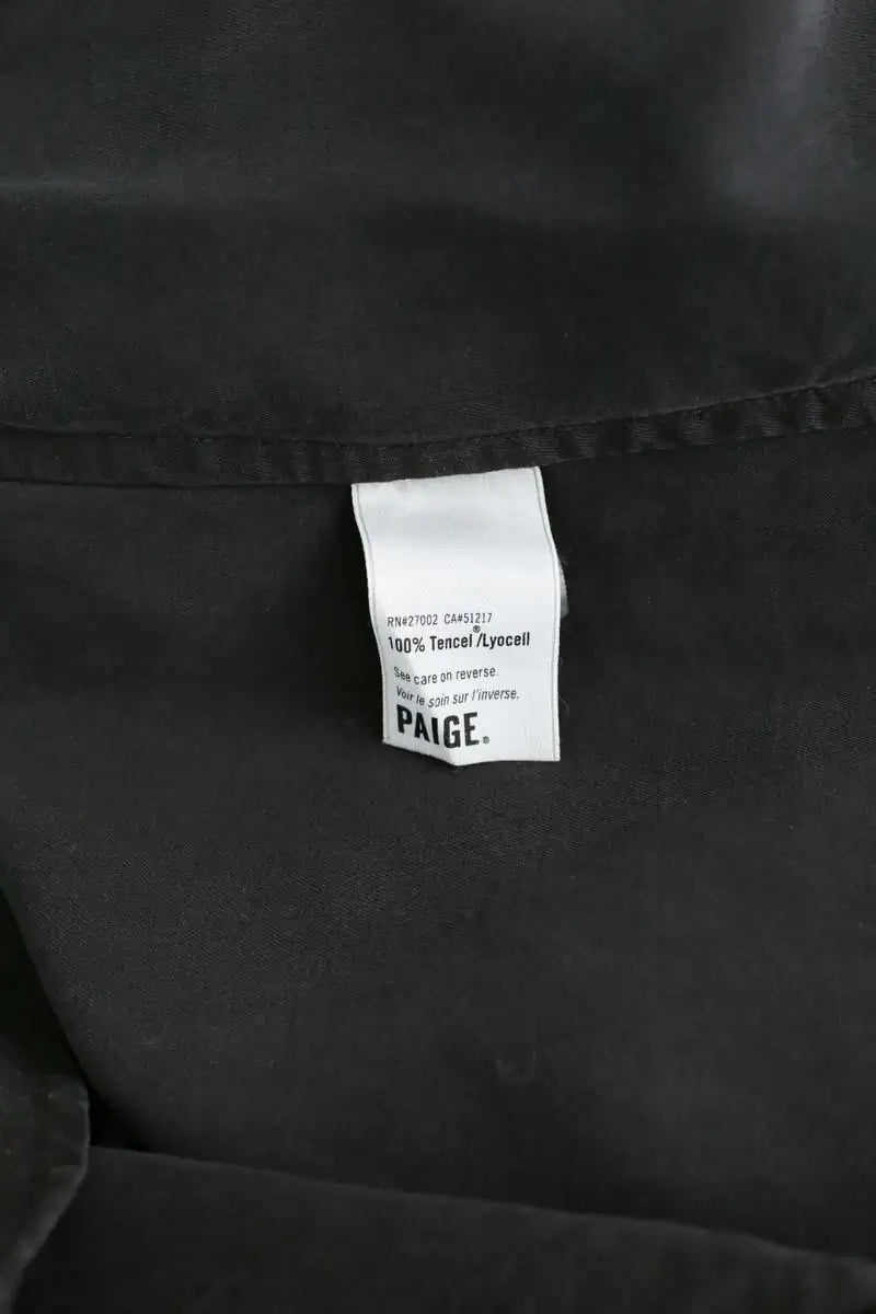 Top Paige Noir en Synthétique