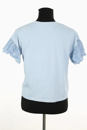 Top Paul & Joe Bleu en Coton