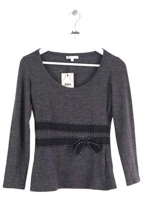 Top Paule Ka Anthracite en Laine, taille S - Seconde Main