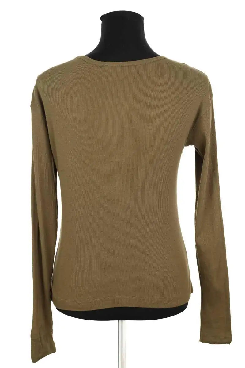 Top Pinko Kaki en Coton