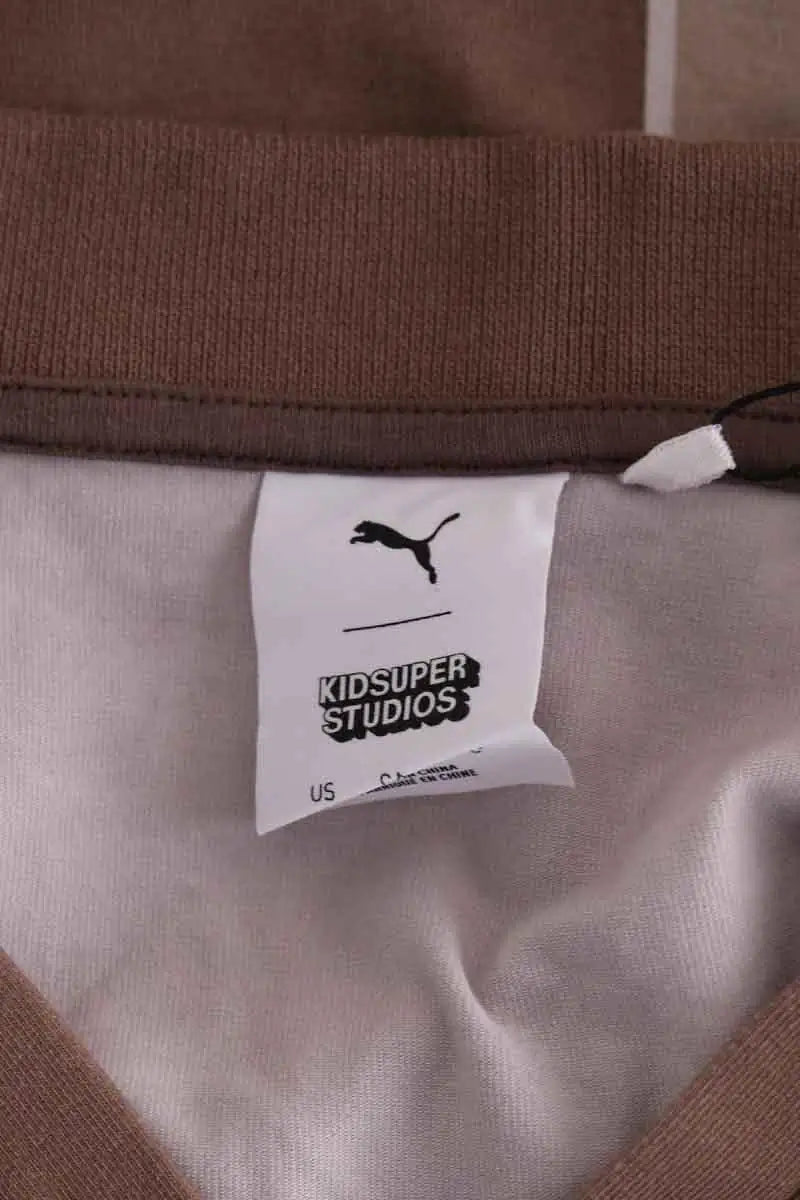 Top Puma Marron en Coton