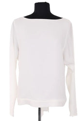 Top Ralph Lauren Blanc en Synthétique, taille M - Seconde Main