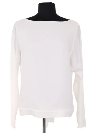 Top Ralph Lauren Blanc en Synthétique, taille M - Seconde Main
