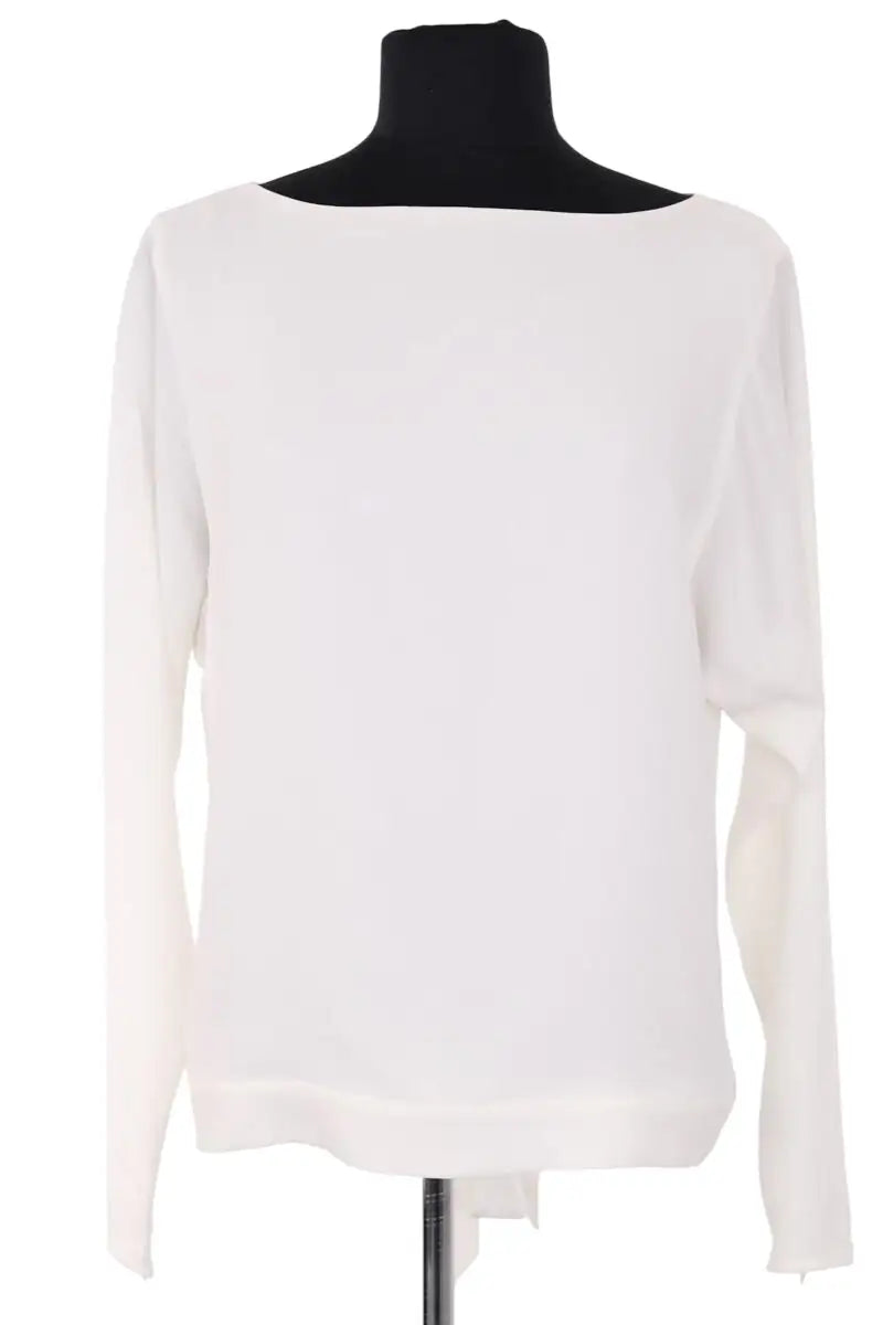 Top Ralph Lauren Blanc en Synthétique, taille M - Seconde Main