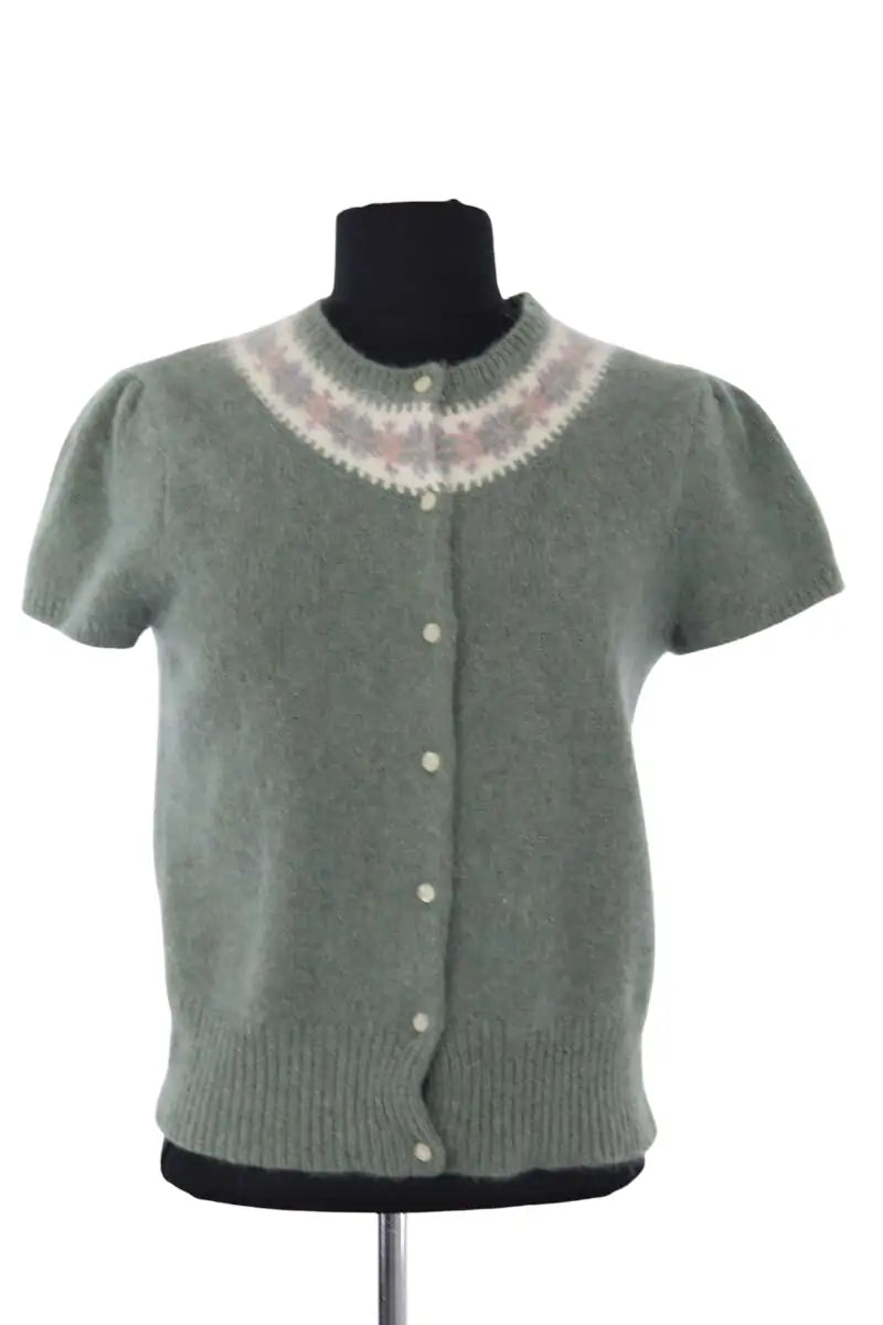 Top Ralph Lauren Vert en Laine, taille L - Seconde Main