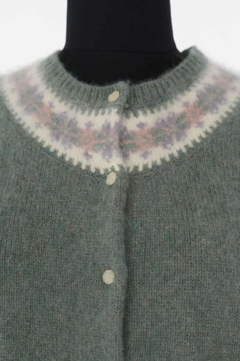 Top Ralph Lauren Vert en Laine
