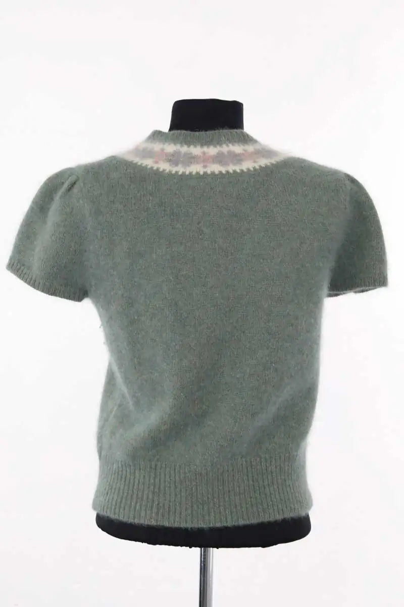 Top Ralph Lauren Vert en Laine