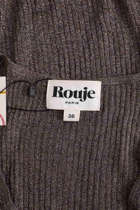 Top Rouje Gris en Viscose