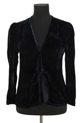 Top Rouje Noir en Synthétique, taille M - Seconde Main
